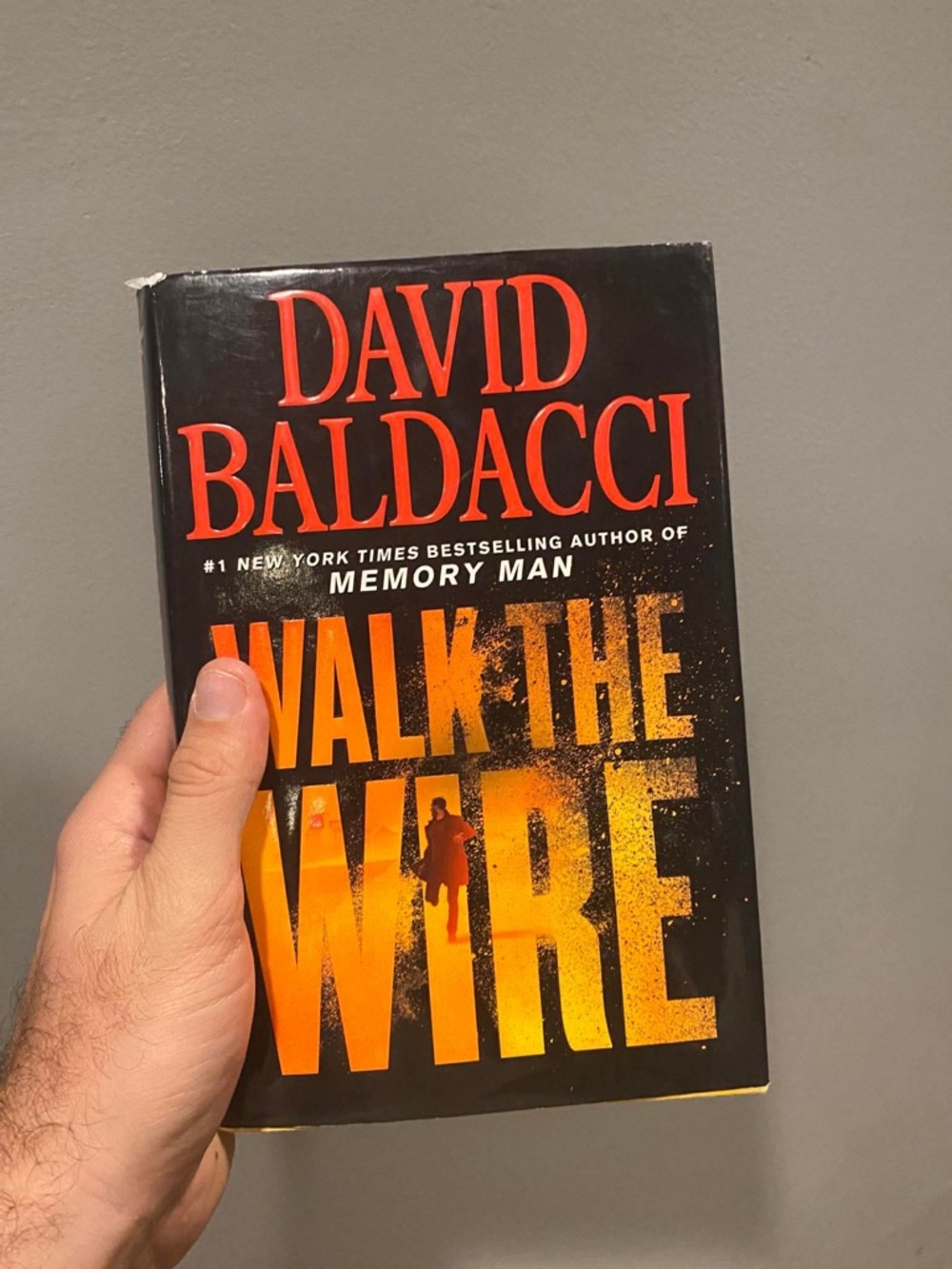 Hard Cover Walk the Wire by David Baldacci - Memory Man Series - NEW